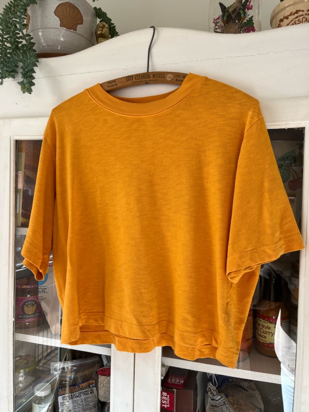 Cotton Citizen USA Made Tokyo Boxy Crop T Shirt S